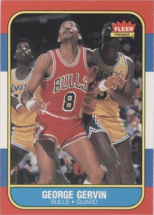Fleer 1986-87 - George Gervin #36