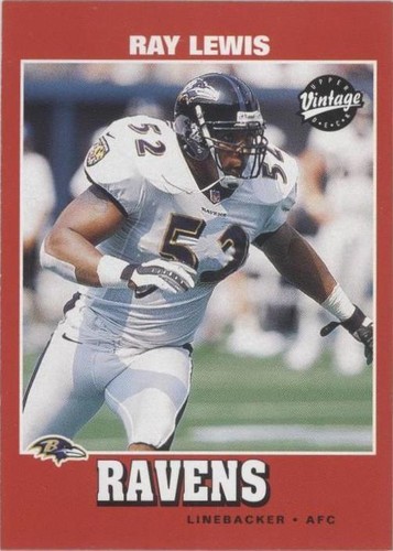 2001 Upper Deck Vintage Ray Lewis #14