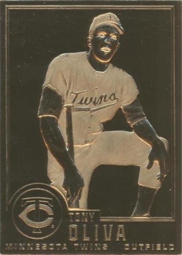 1995-10 Danbury Mint 22K Gold - Tony Oliva #26