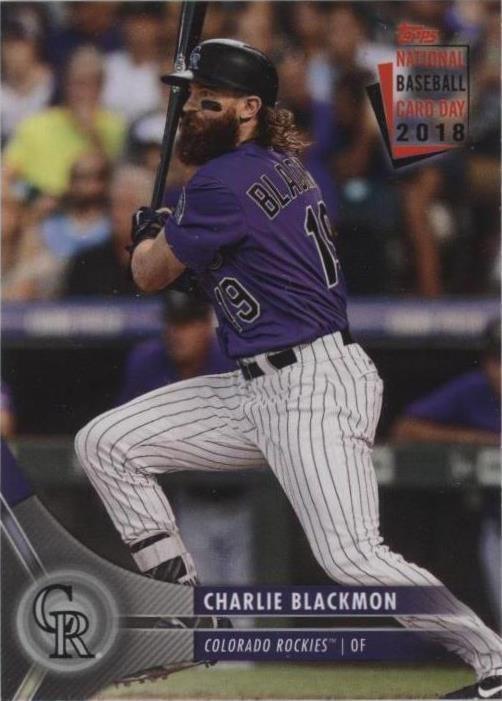 2018 Topps National Baseball Card Day - Charlie Blackmon #20