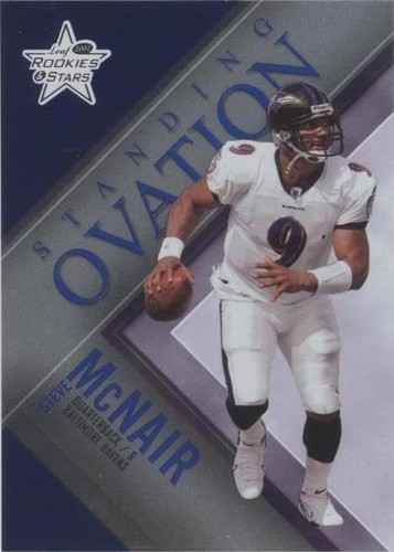 2007 Leaf Rookies & Stars Steve McNair #SO-22