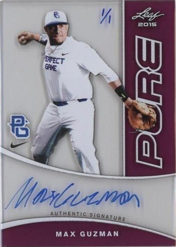 2015 Leaf Perfect Game National Showcase - Max Guzman #PPG-MG1