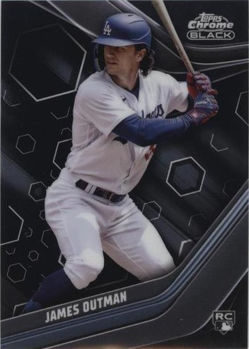 2023 Topps Chrome Black - James Outman #37