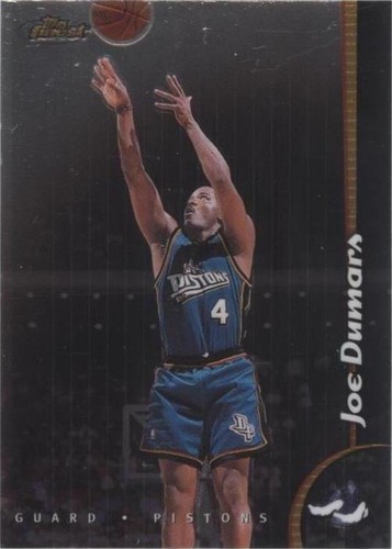 1998-99 Topps Finest - Joe Dumars #149