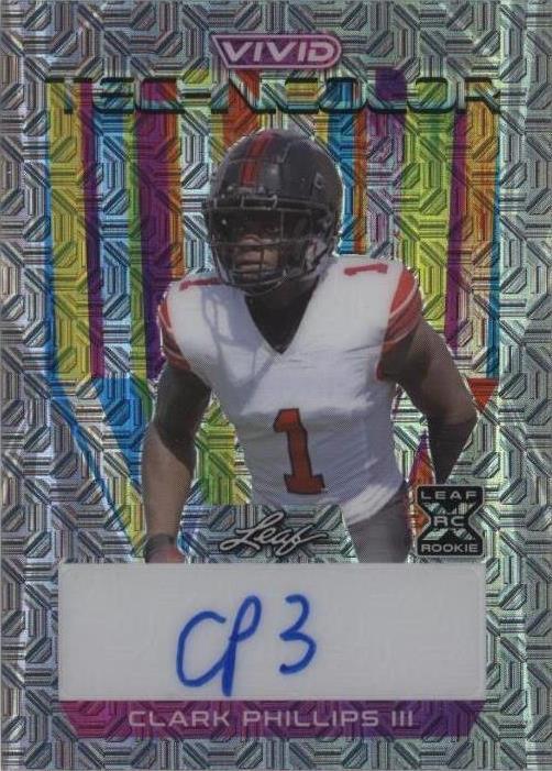 2023 Leaf Vivid Clark Phillips III #T-CP3