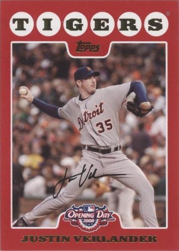 2008 Topps Opening Day - Justin Verlander #149