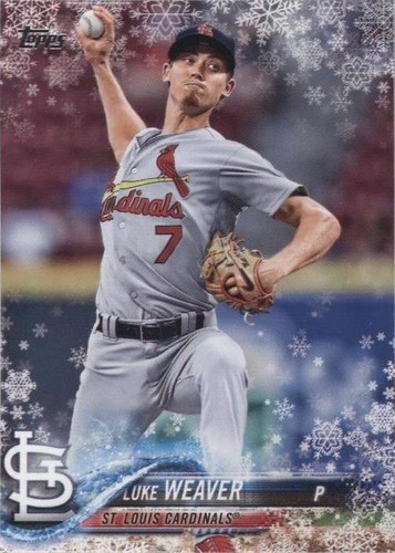 2018 Topps Holiday - Luke Weaver #HMW56
