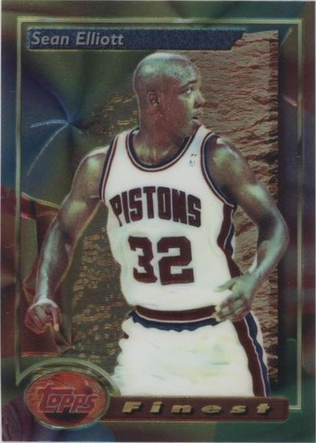 1993-94 Topps Finest - Sean Elliott #37