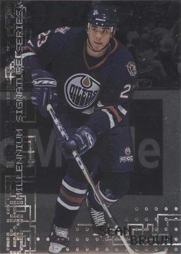 1999-00 In the Game Be A Player Millennium Signature Series - Sean Brown #101