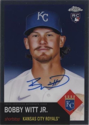 2022 Topps Chrome Platinum Anniversary - Bobby Witt Jr. #CPA-BWJ
