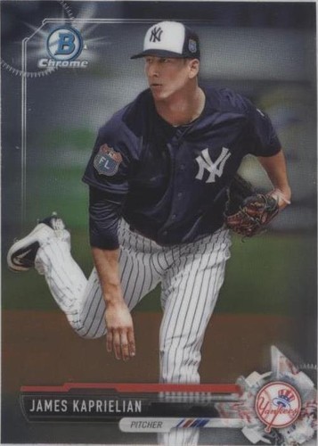 2017 Bowman Chrome - James Kaprielian #BCP237