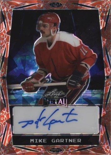 2024 Leaf Metal Legends - Mike Gartner #BA-MG2