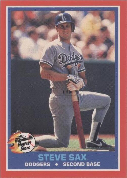 Fleer Baseball's Hottest Stars 1987 - Steve Sax #34