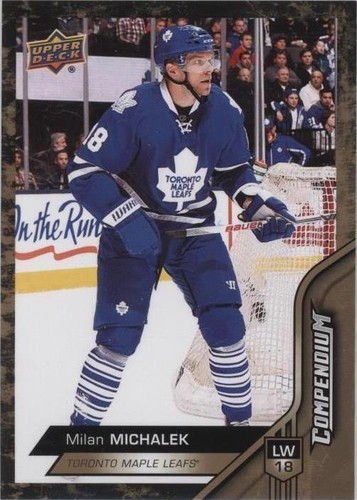 2016-17 Upper Deck Compendium - Milan Michalek #248