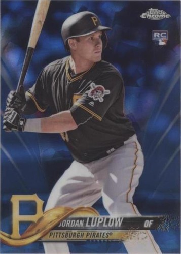 2018 Topps Chrome Sapphire Edition - Jordan Luplow #546