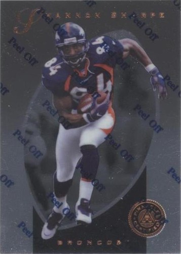 1997 Pinnacle Certified Shannon Sharpe #33