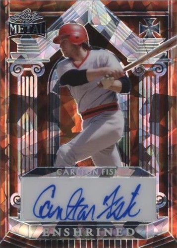 2023 Leaf Metal - Carlton Fisk #E-CF1