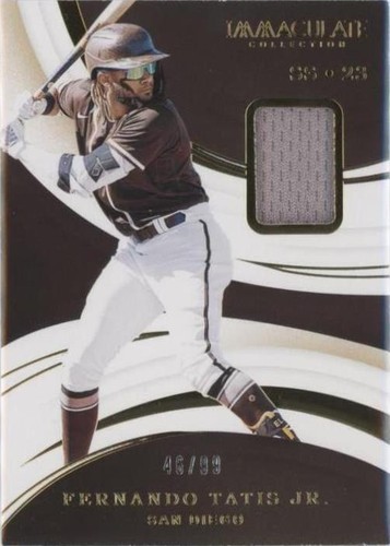 2020 Panini Immaculate Collection - Fernando Tatís Jr. #72