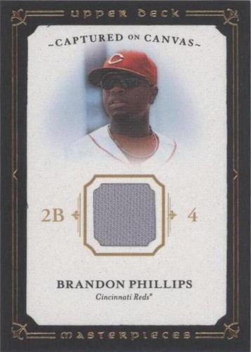 2008 Upper Deck Masterpieces - Brandon Phillips #CC-BP