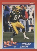 1990 Score Sterling Sharpe #589
