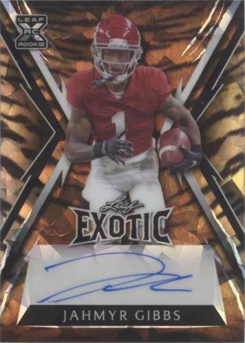 2023 Leaf Exotic Jahmyr Gibbs #BA-JG1