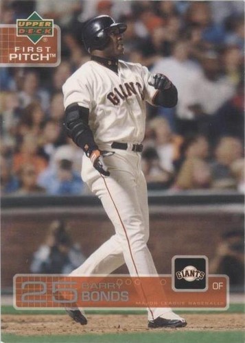 スポーツ 2003 UpperDeckClassic Barry Bonds Figure 2003 Upper Deck Bobblehead Barry Bonds Used Base & Jersey 56