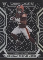 2020 Panini Obsidian Donovan Peoples-Jones #167