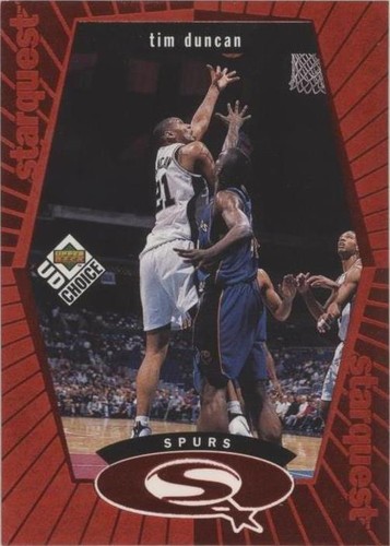 1998-99 Upper Deck UD Choice - Tim Duncan #SQ24