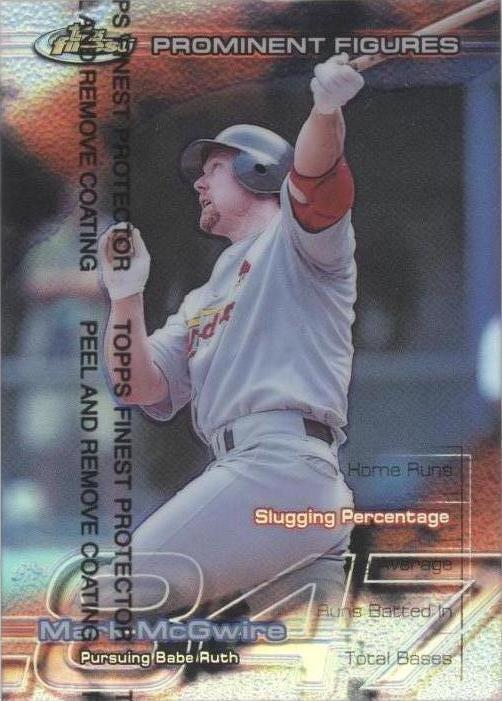 Topps Finest 1999 - Mark McGwire #PF11