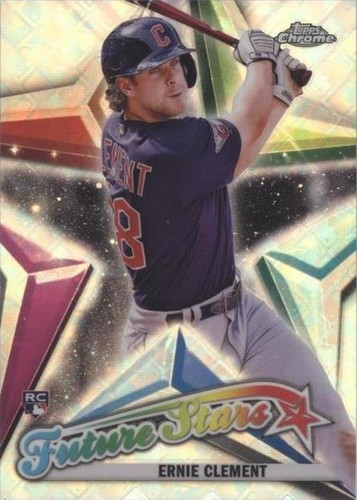 2022 Topps Chrome Logofractor Edition - Ernie Clement #FS-19
