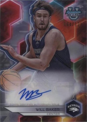 2023-24 Bowman University Best - Will Baker #B23-WB