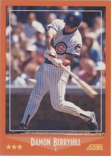 1988 Score Rookies & Traded - Damon Berryhill #82T