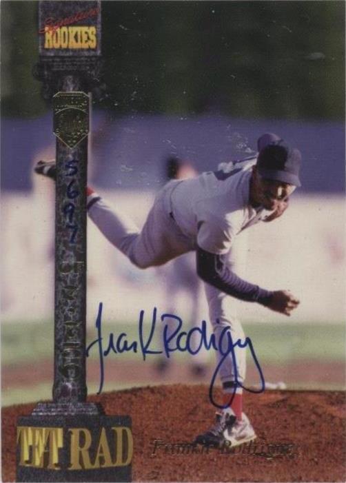 1994 Signature Rookies Tetrad - Frank Rodriguez #99