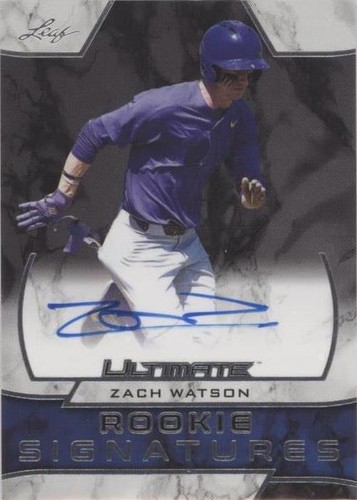 2019 Leaf Ultimate - Zach Watson #RS-ZW1