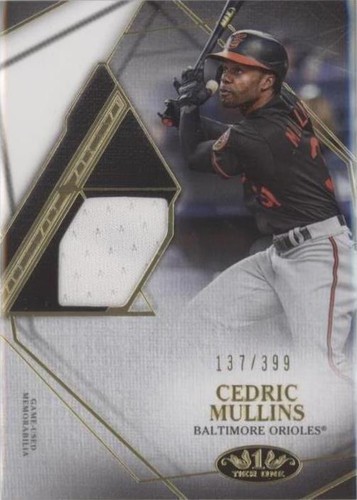 2022 Topps Tier One - Cedric Mullins #T1R1-CMU