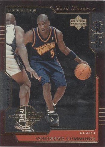 1999-00 Upper Deck Gold Reserve - Vonteego Cummings #264