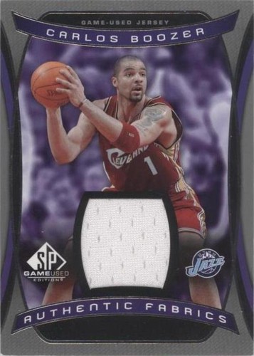 2004-05 SP Game Used - Carlos Boozer #AF-CA