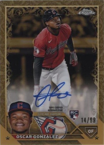 2023 Topps Gilded Collection - Oscar Gonzalez #CGA-OG