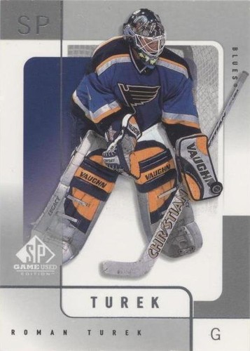 2000-01 SP Game Used Edition - Roman Turek #52