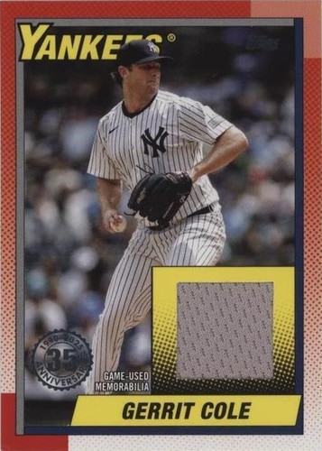 2025 Topps Series 1 - Gerrit Cole #T90R-GC