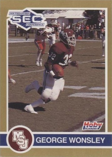 1991 Hoby Stars of the SEC George Wonsley #225