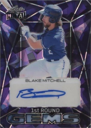 2024 Leaf Metal - Blake Mitchell #1RGBM-1