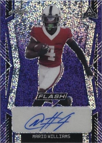 2022 Leaf Flash Mario Williams #BA-MW2