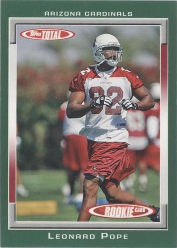 2006 Topps Total Leonard Pope #444