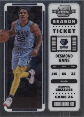 2022-23 Panini Contenders Optic - Desmond Bane #54