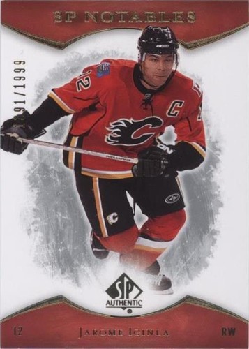 2007-08 SP Authentic - Jarome Iginla #150