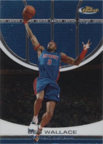 2005-06 Topps Finest - Ben Wallace #3