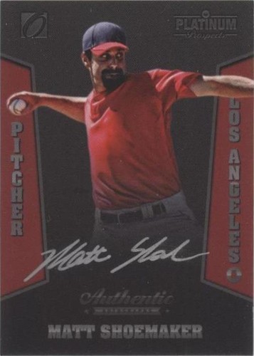 2013 Onyx Platinum Prospects - Matt Shoemaker #PPAU52