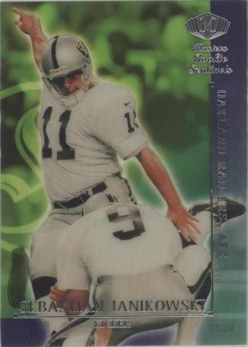2000 Collector's Edge Masters Sebastian Janikowski #RS27