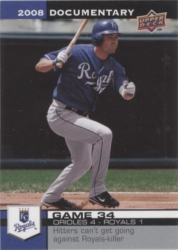 2008 Upper Deck Documentary - David DeJesus #1034